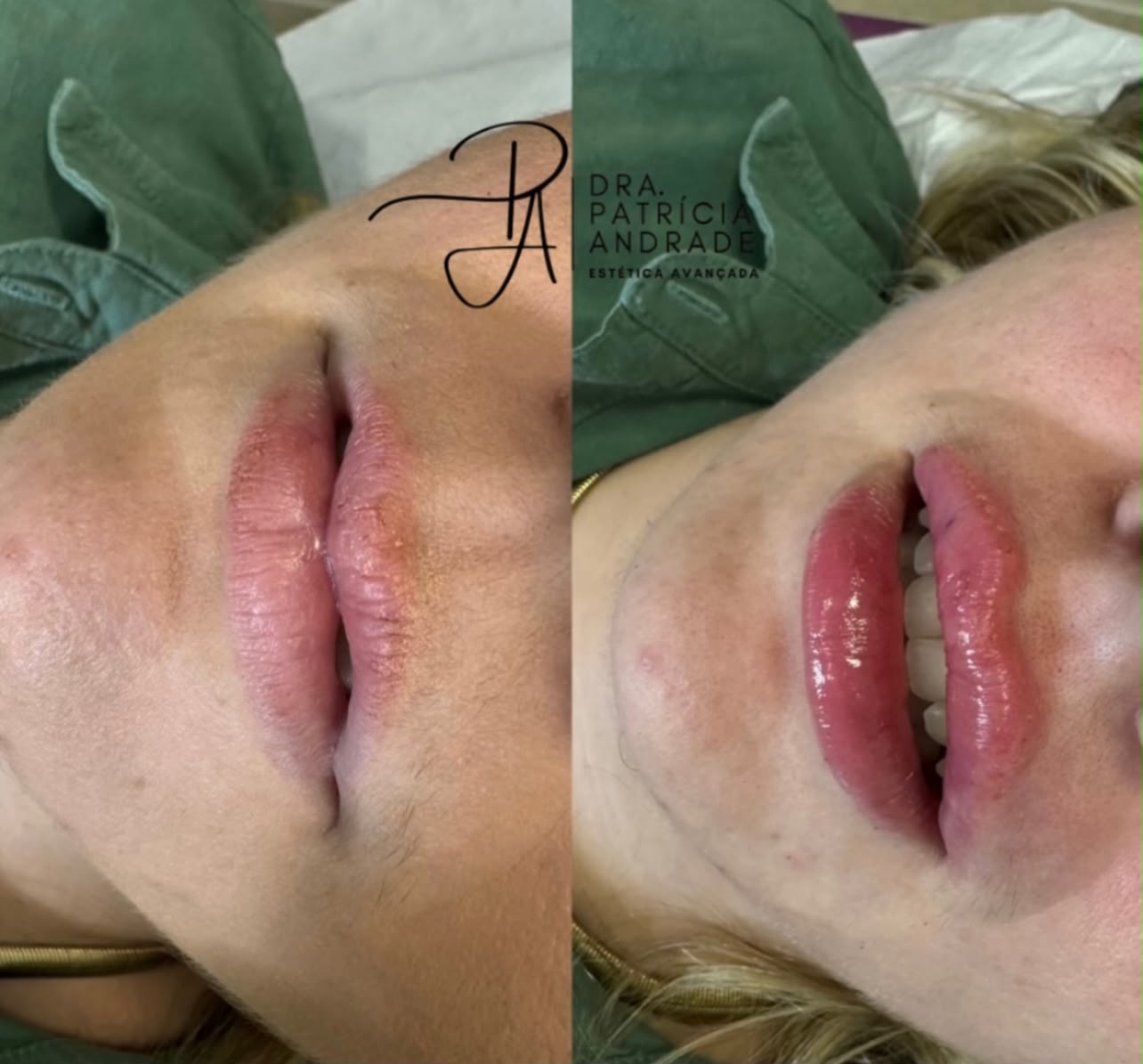 Resultado — Preenchimento Labial
